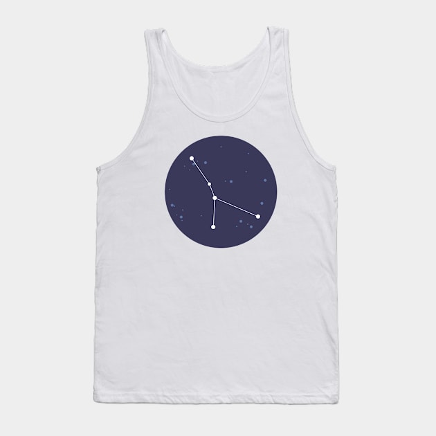 Cancer Constellation Tank Top by aglomeradesign